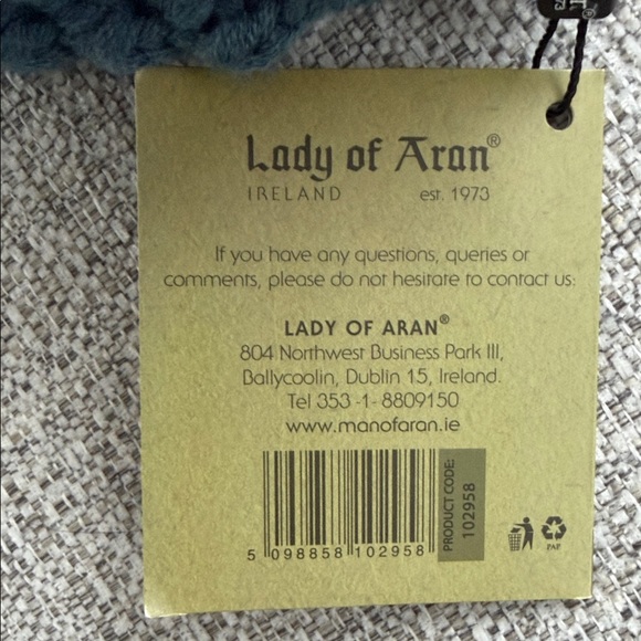 Ireland- Blue Knit Beanie - Picture 8 of 8